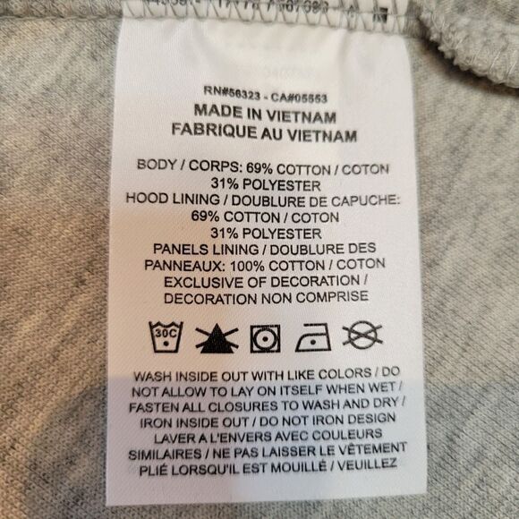 Nike Women's Plus Gray Full-zip Hoodie Size 2X - Picture 5 of 7